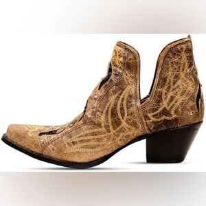 Myra TENTOR WESTERN LEATHER
BOOTIES NEW in bag Size 10